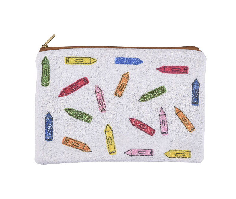 Glitter Zip Case 2ct