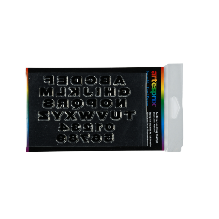 Sublimation Stamps - Block Alphabet