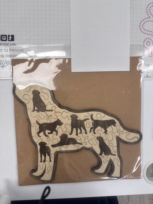 Wooden Pet Puzzle