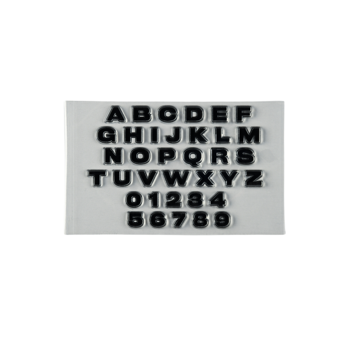 Sublimation Stamps - Block Alphabet
