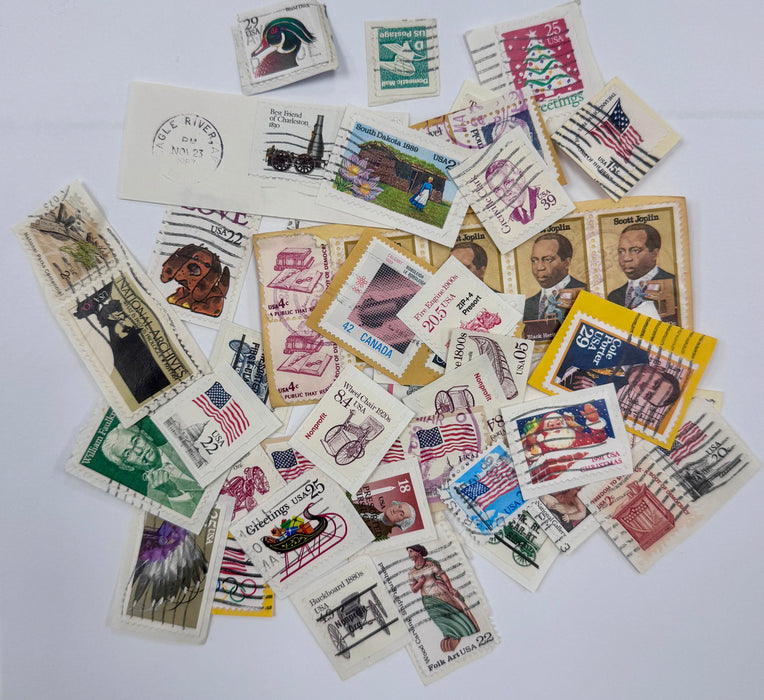 Vintage Postage stamps