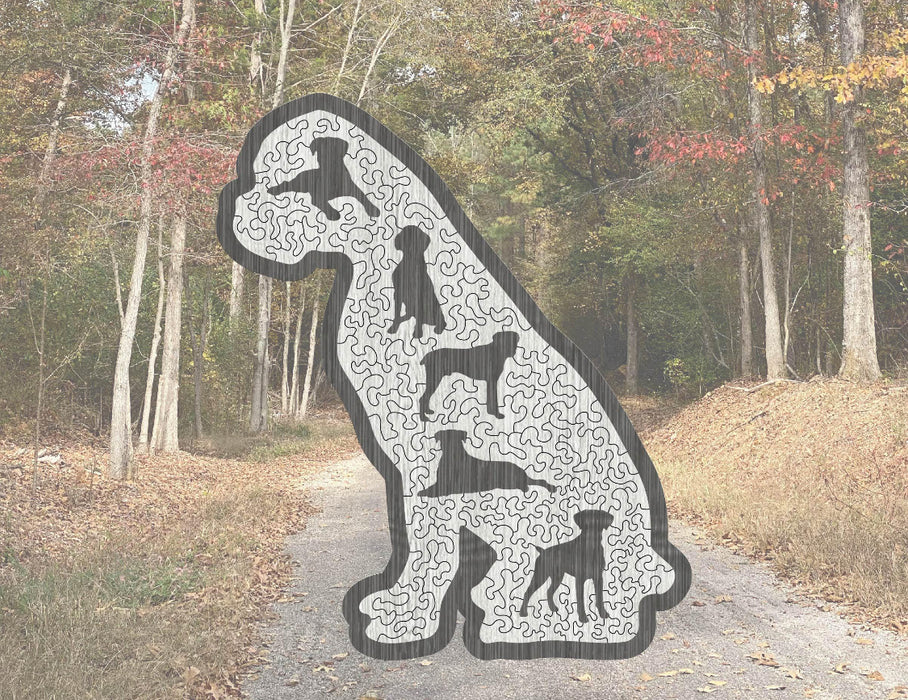Wooden Pet Puzzle