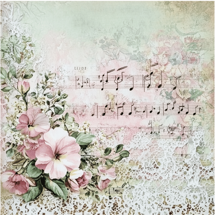 Victorian Lace Cardstock beau q Creations