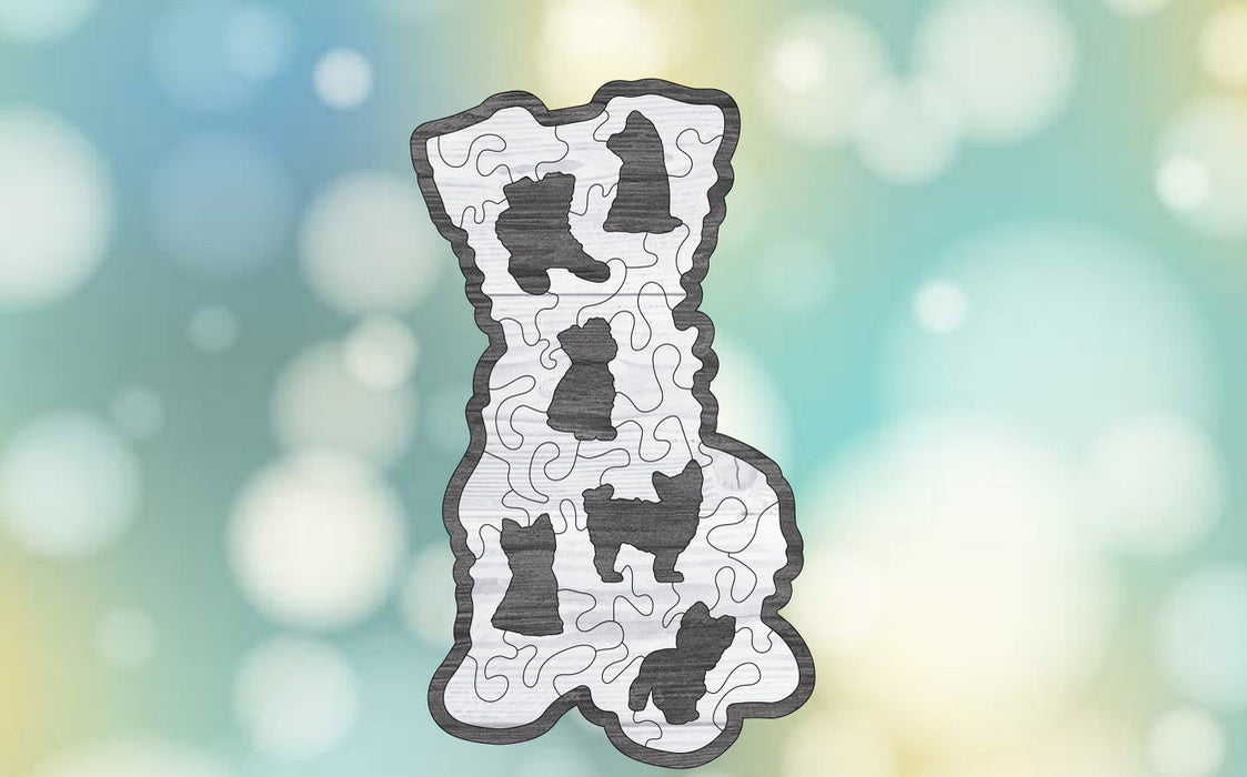Wooden Pet Puzzle