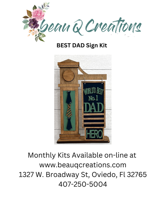 Interchangeable Monthly Sign kit