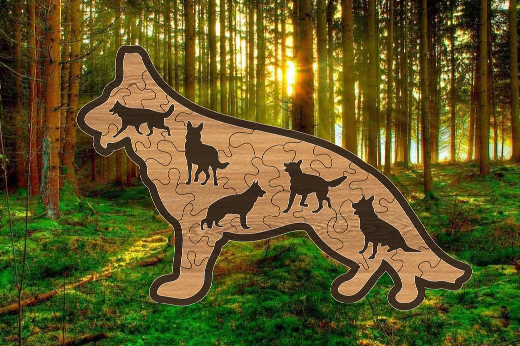 Wooden Pet Puzzle