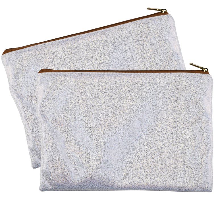 Glitter Zip Case 2ct