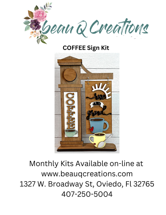 Interchangeable Monthly Sign kit