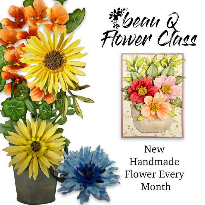 October  Flower of the Month Class