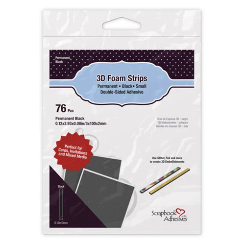 3D Foam Strips - Scrapbook Adhesives
