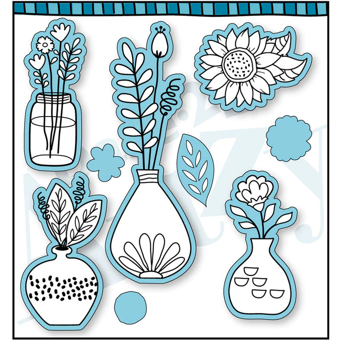 Potted Posies Stamp and Die Bundle