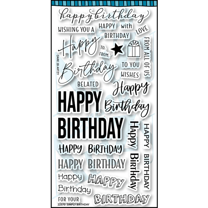 Simply Birthday Stamp set