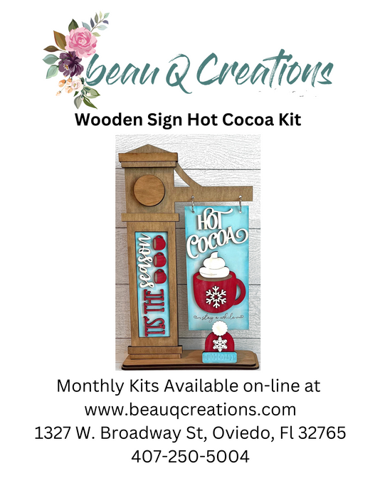 Interchangeable Monthly Sign kit