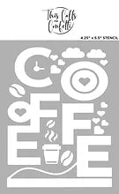 Load image into Gallery viewer, Coffee Time Cover Plate Die
