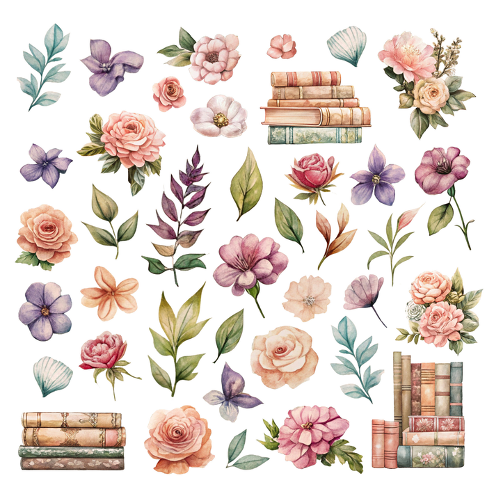 Cherished Chapters Paper Collection by beau Q Creations