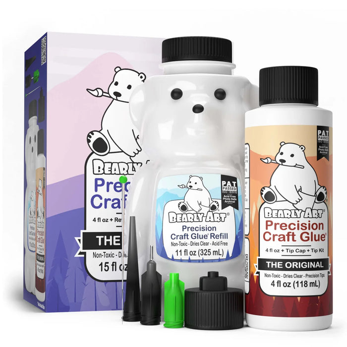 Bearly art craft glue bundle