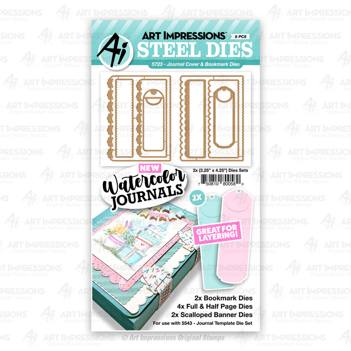 Journal Cover & Bookmark Dies