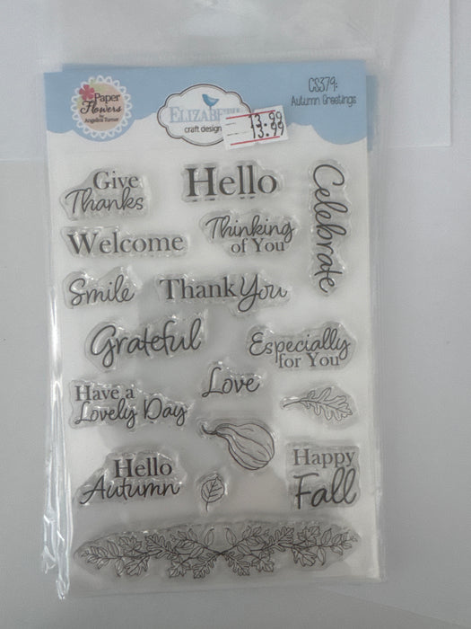 Autumn Greetings Stamp