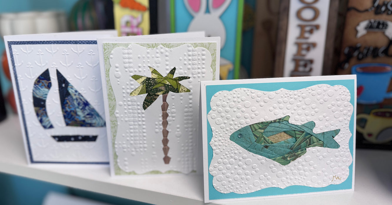Iris Folding Card Class