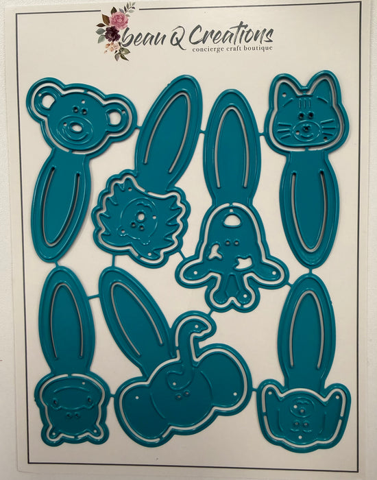 Paperclip Dies -Lions, Tigers and Bears and MORE! by beau Q Creations