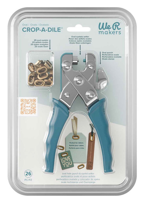 We R Makers Crop-A-Dile Oval Punch tool