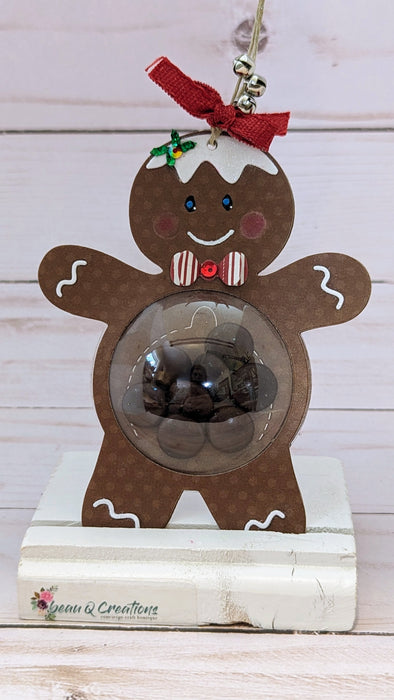 Gingerbread bauble die