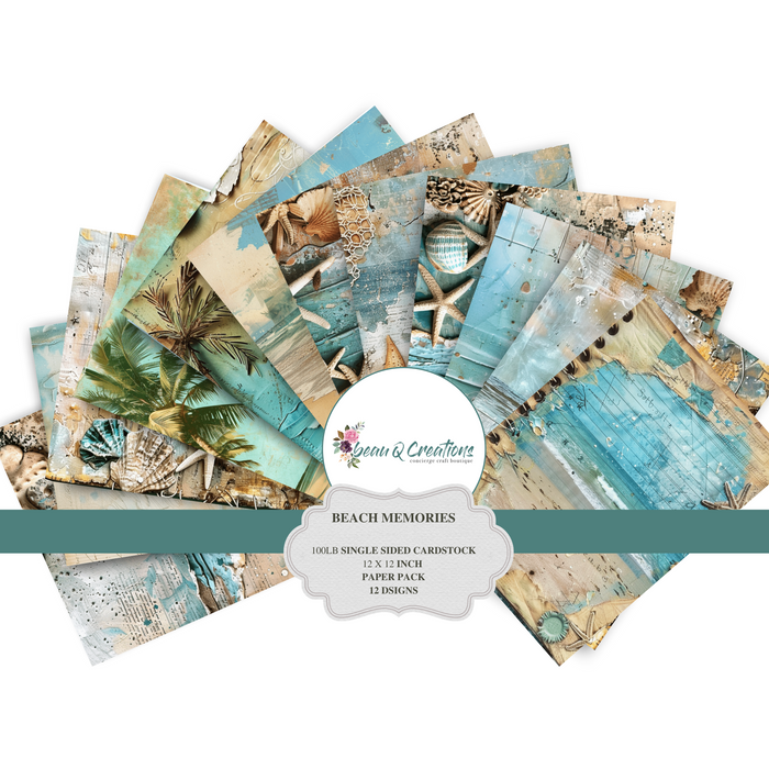 Beach Memories Paper Collection ****PRE ORDER****