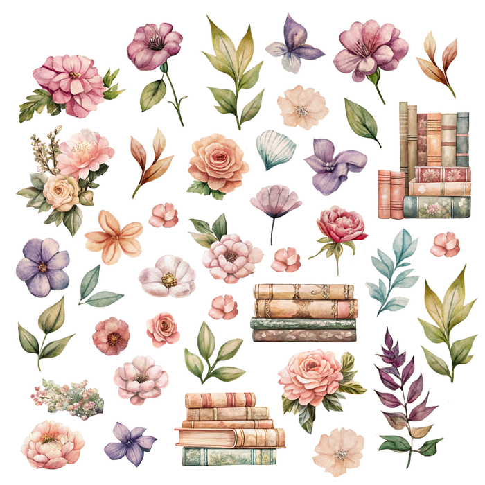 Cherished Chapters Paper Collection by beau Q Creations