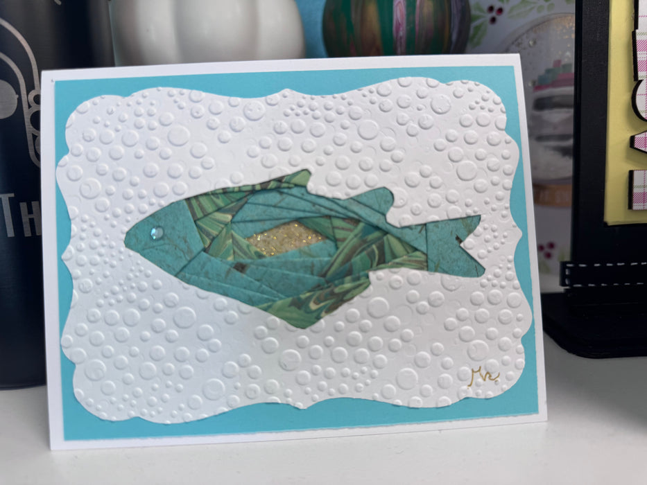 Iris Folding Card Class