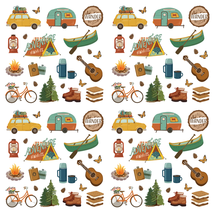 Stampfest Glamping Paper pack
