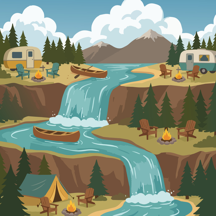 Stampfest Glamping Paper pack