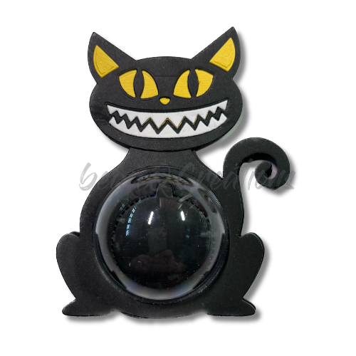 Black Cat Candy Bauble Die Cut Set - beau Q Creations