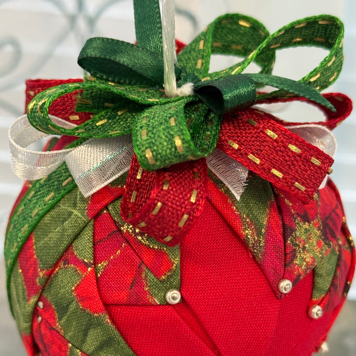 No Sew Folded Fabric Star Ornament