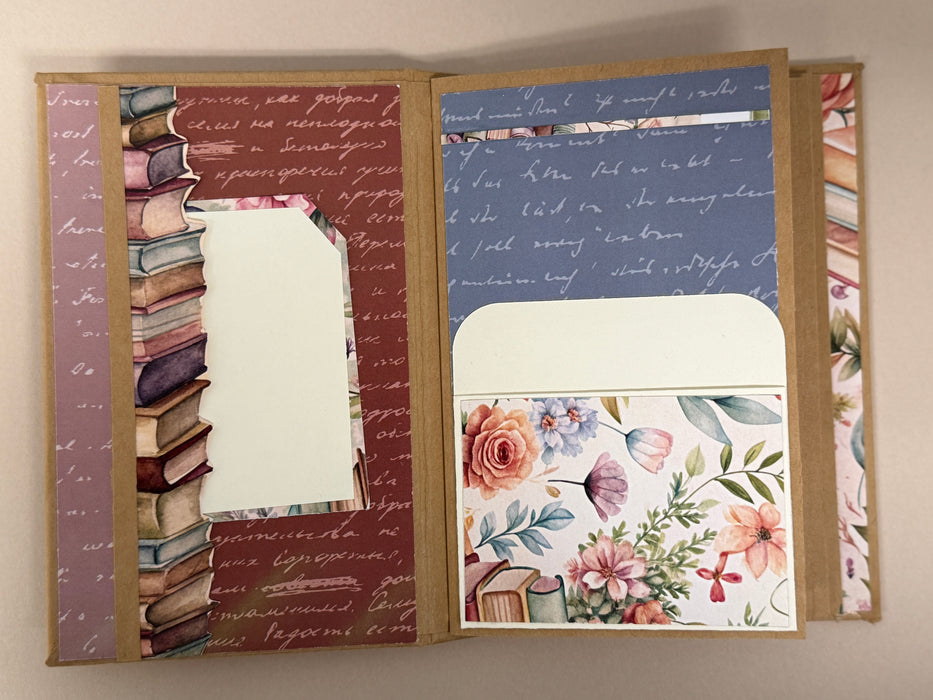 Library Pocket Die by beau Q Creations