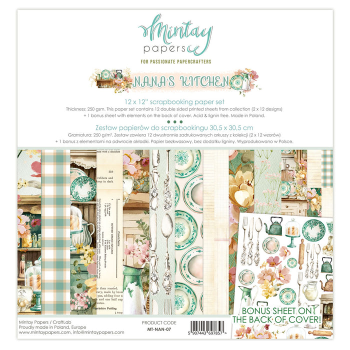 Nanas Kitchen 12"x12" Paper Collection Pack