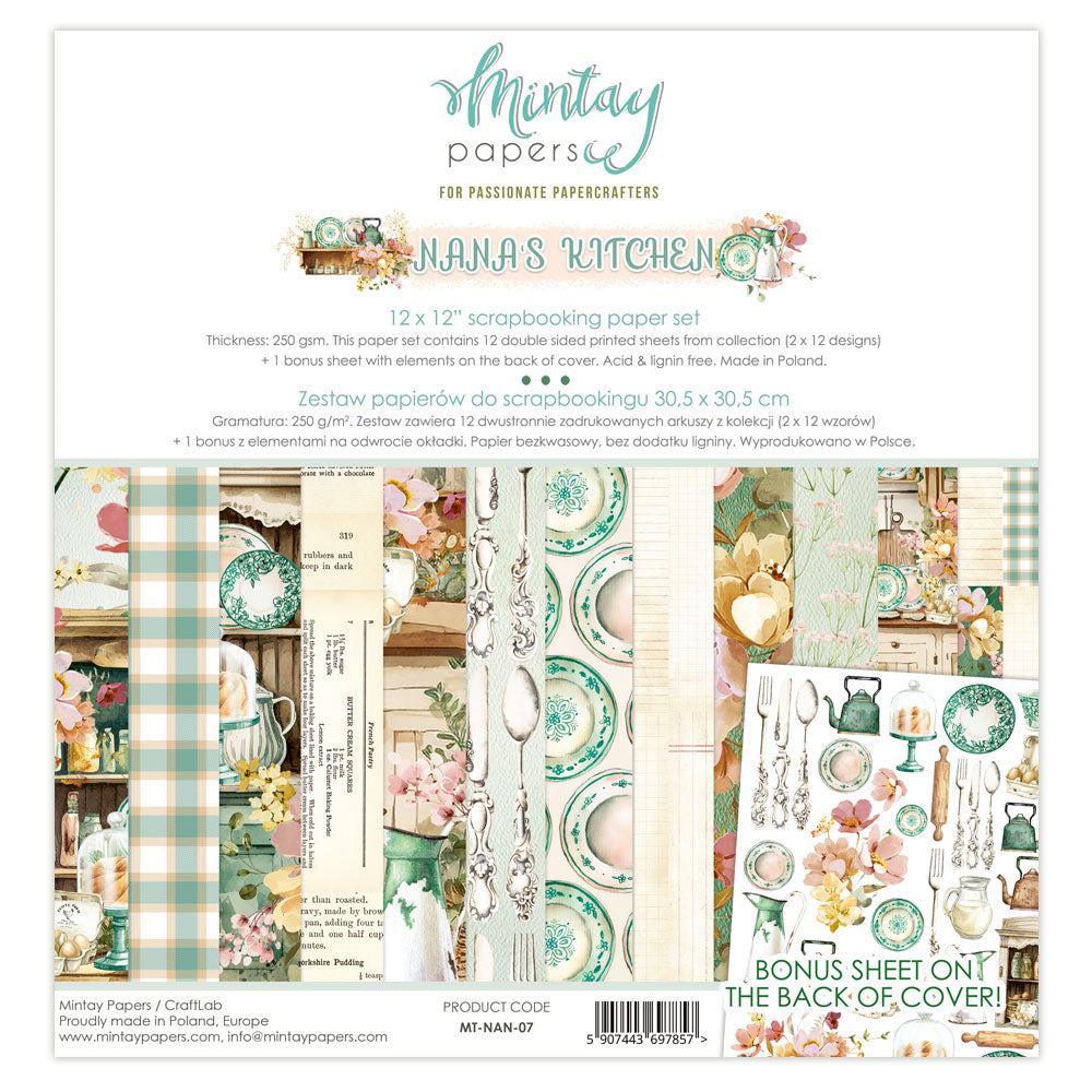 Nanas Kitchen 12x12 Collection Pack