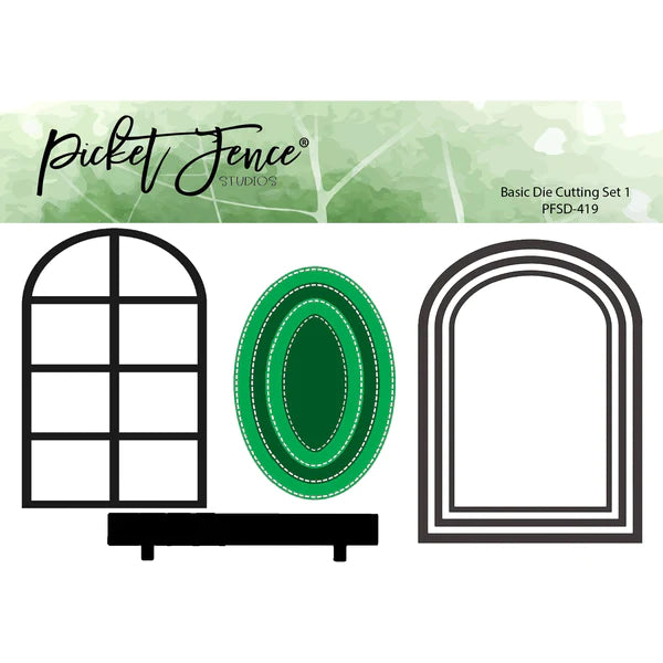 picket Fence Basic Die Cutting Set 1