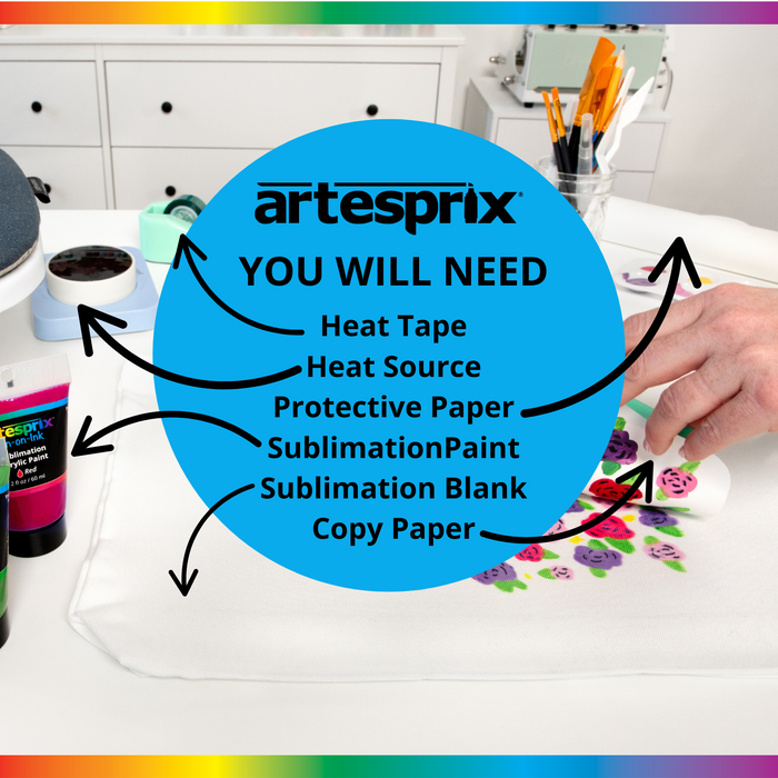 Acrylic Lightening Medium for Sublimation Paint