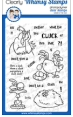 What the cluck clear stamps