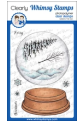 Holiday Snowglobe clear stamps