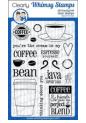 Coffee break clear stamps