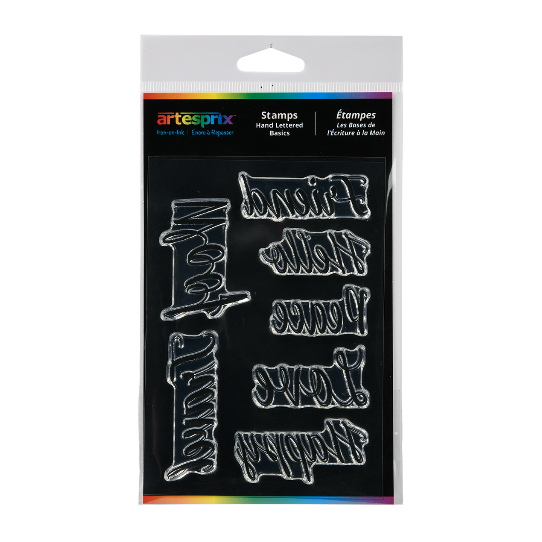 Sublimation Stamps - Hand Lettered Basics – beau Q Creations