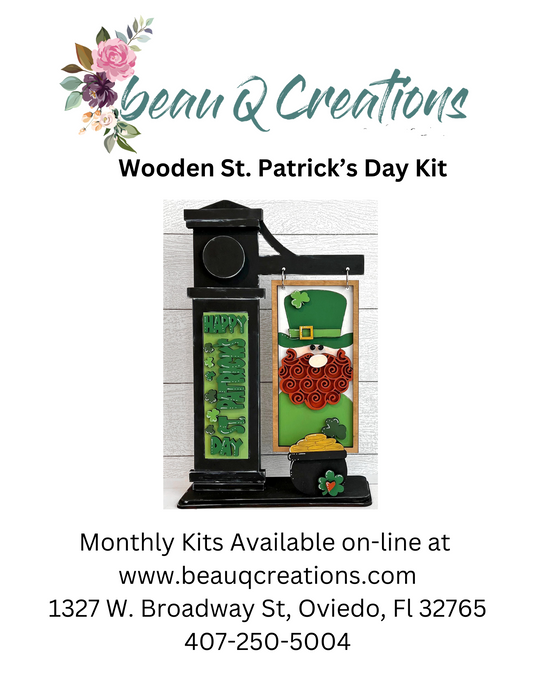 Interchangeable Monthly Sign kit