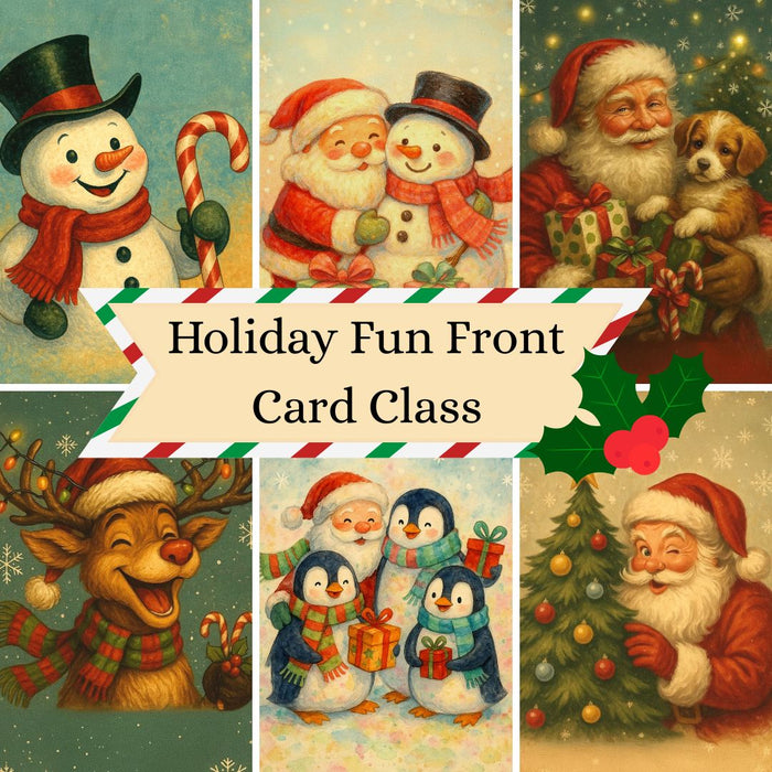 Holiday Fun Front Card Class