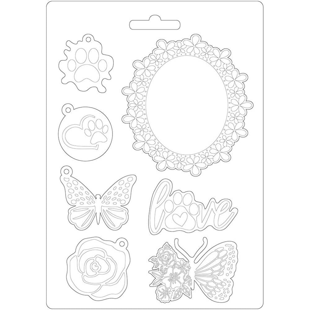 Soft Maxi Mould Frame & Butterfly A5