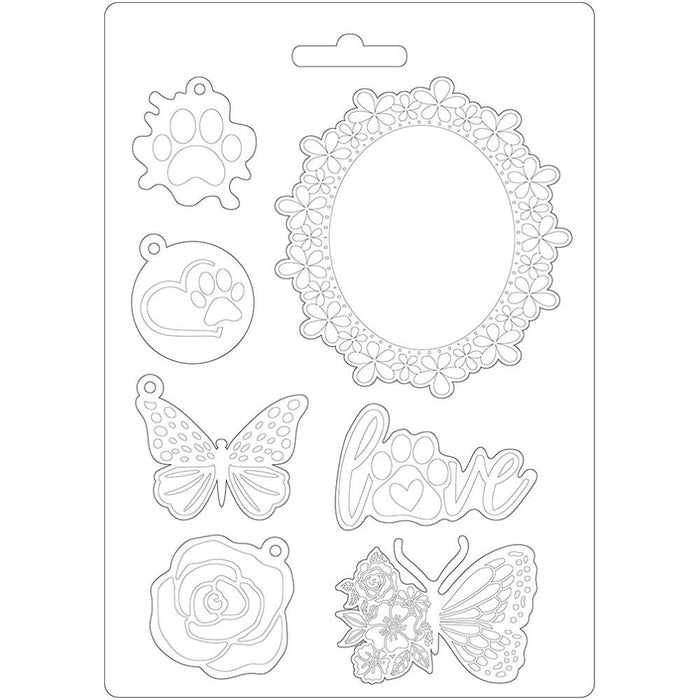 Soft Maxi Mould Frame & Butterfly A5