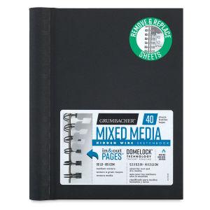 Mixed Media Hidden Wire Sketchbook