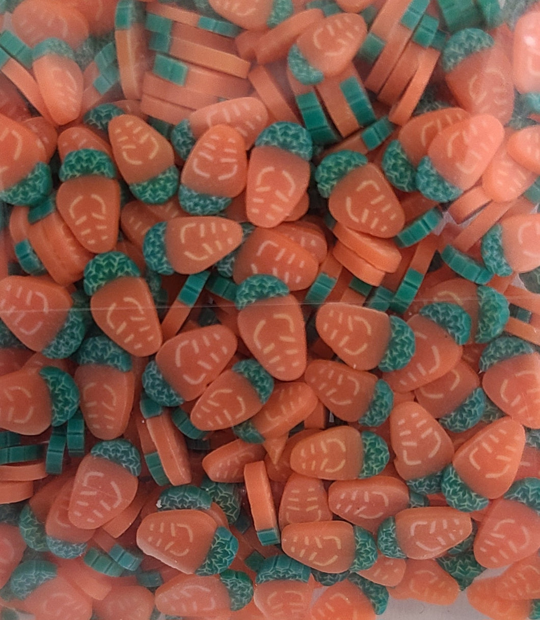 Carrot Clay Embellishments
