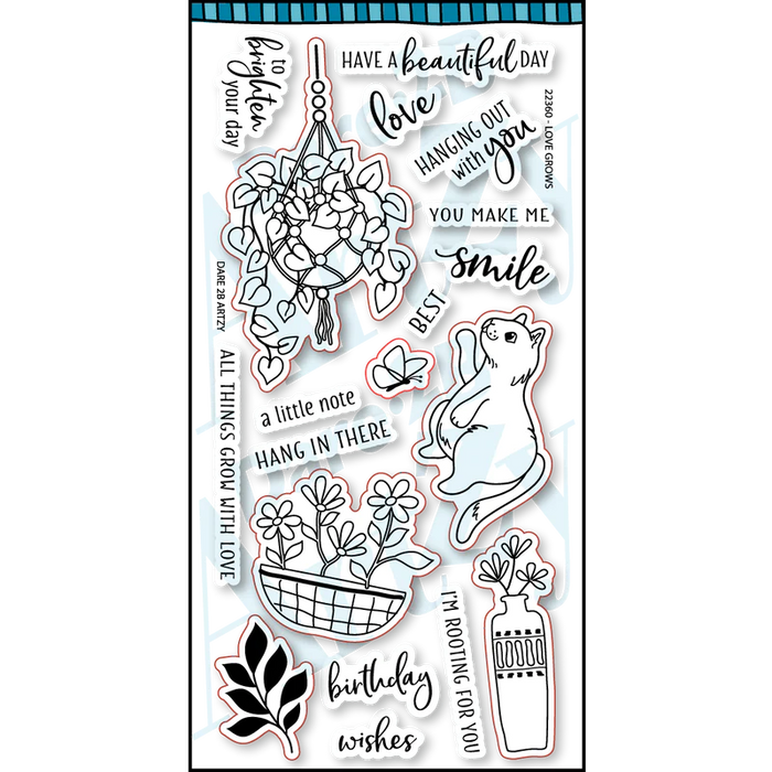 Love Grows Stamp and Die Bundle