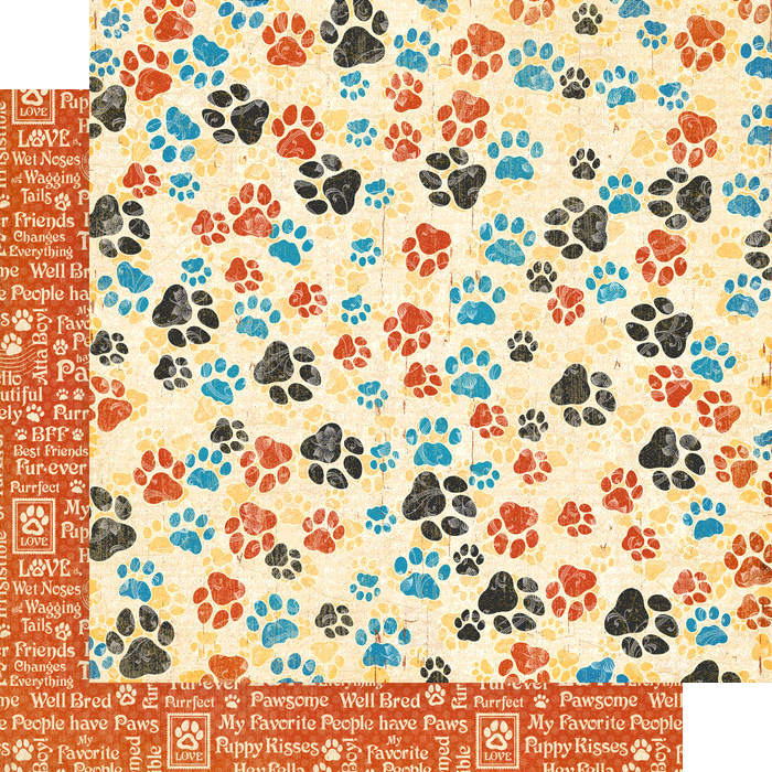 Well-Groomed Collection Pawsome 12x12 Cardstock